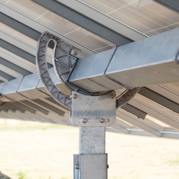 Solar Tracker Decathlon Soltigua PV trackers, Solar Tracker